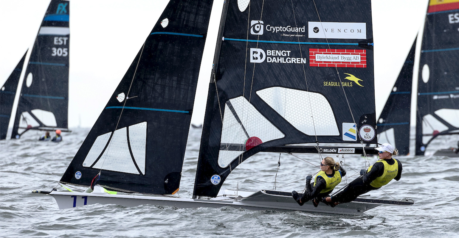 Vilma et Rebecca nominées pour le titre de « Marin mondial de l’année ».