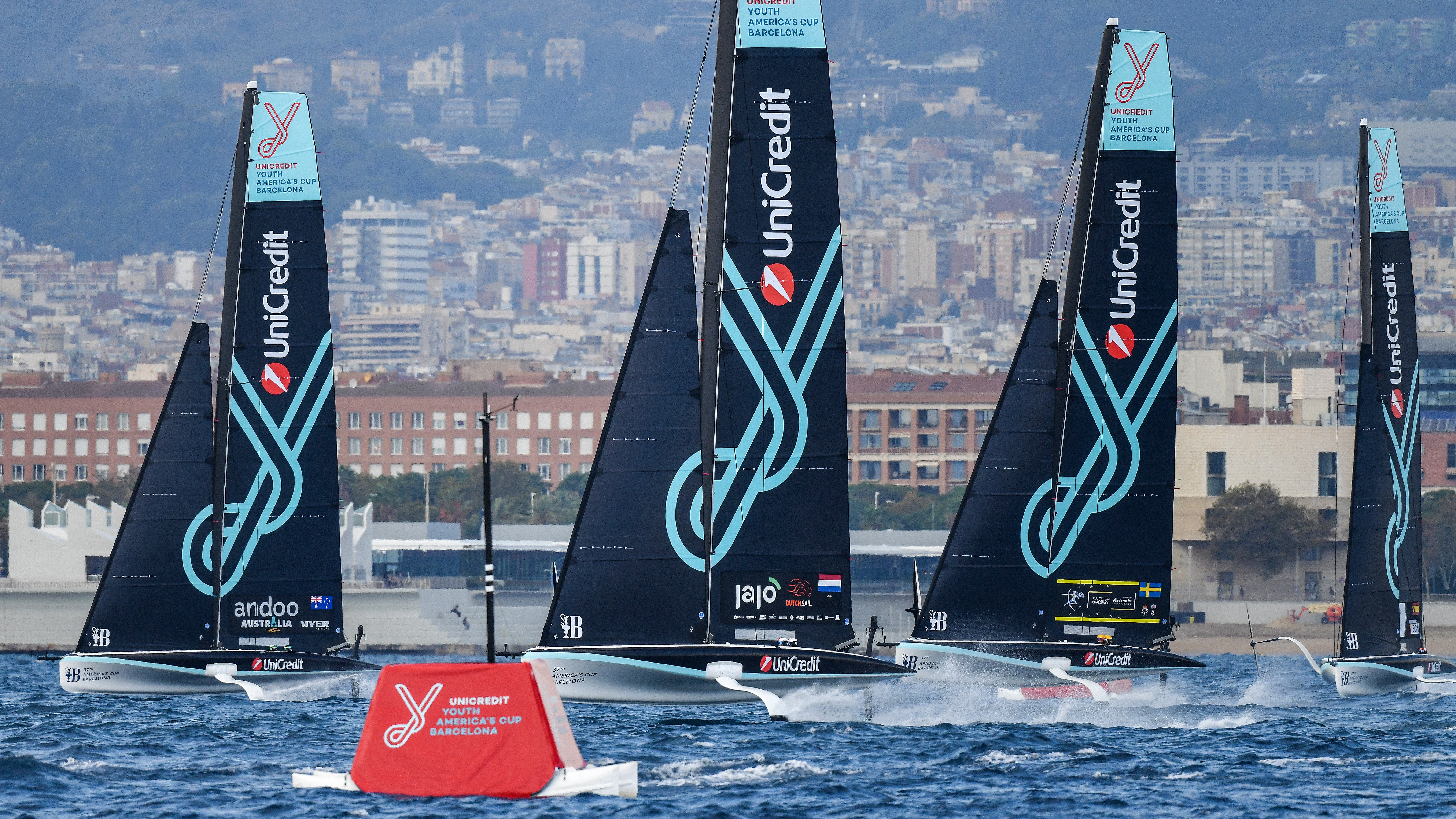 Sweden sail to the semi-finals of the UniCredit Youth America’s Cup